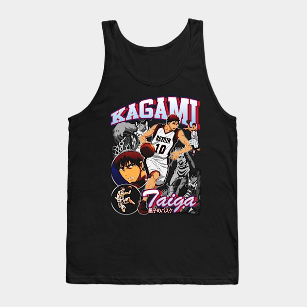 Anime Vintage kagami taiga Tank Top by BVNKGRAPHICS